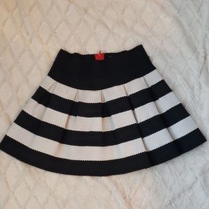 White and black circle skirt!